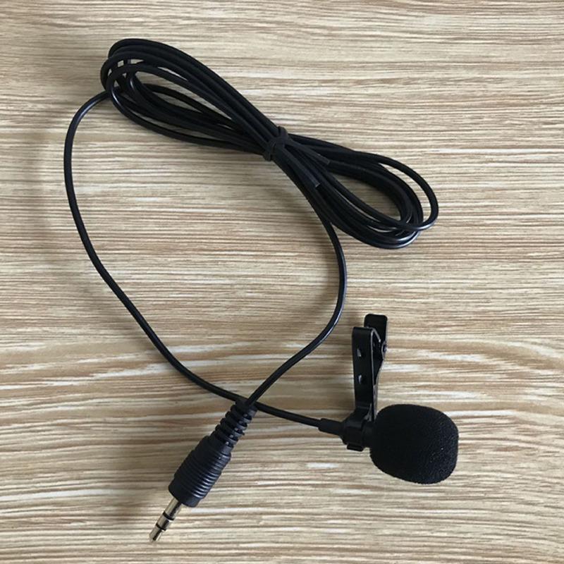 Разъем 3,5 мм для микрофона с зажимом на лацкане Mikrofon Microfono Mic для мобильного телефона