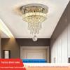 Приграничный хрустальный светодиодный потолочный светильник для гостиной, спальни, прихожей, входа или балкона