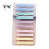 Arrow Index Tabs Tab Stickers, Translucent PET Page Markers, Removable Office Flags Colorful Sticky for Organizing Book And File Color Coded Stickers