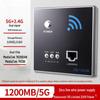 Matsumoto 86-Type Wall-Mounted 300M WiFi Embedded AP Panel with POE Support