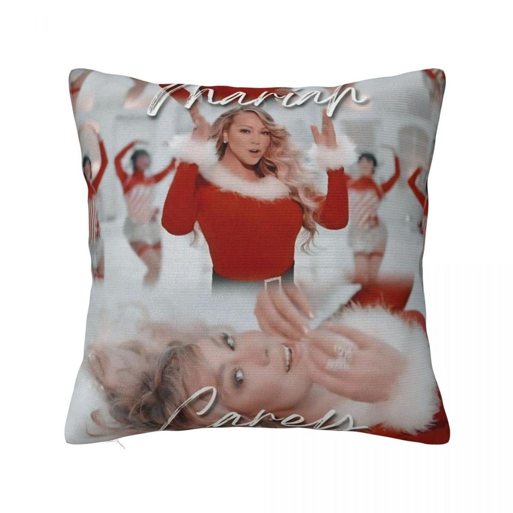 Mariah Carey American Singer Pillow Cover Cushion Cover Soft Graphic Pillow Case Novelty Pillowcases For Sofa Home Decorative