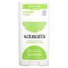 Natural Deodorant, Bergamot & Lime, 2.65 Oz (75 G)