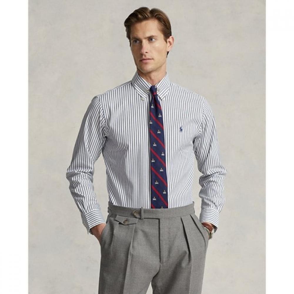 Polo Ralph Lauren Мужская классическая полосатая оксфордская рубашка mnpodSh37620412400