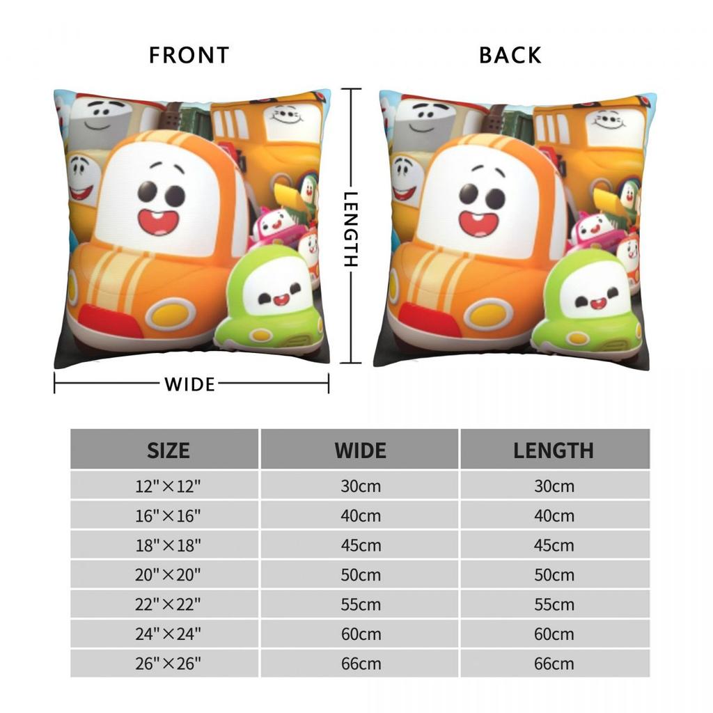 Go Go Cory Carson And Friends Pillowcase Polyester Linen Velvet Printed Zip Decorative Throw Pillow Case Home Cushion Cover