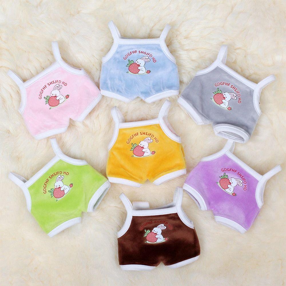 Одежда для кукол BJD Футболки для кукол ручной работы Костюмы кроликов из мультфильмов Детские игрушки