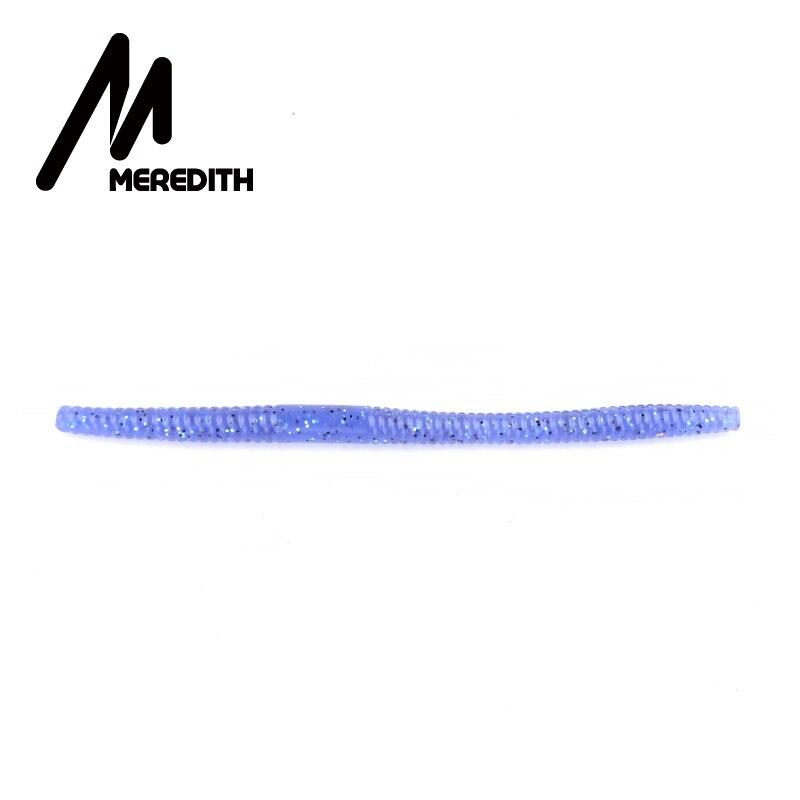 MEREDITH Мягкая приманка червь-лапша 140мм 5.3г 10шт Центр-риг Щука Окунь JXC05