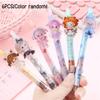 48-piece Box Of 0.5mm Cartoon Cotton Doll Sticky Push Pens Great For Students And Girls 926)