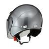 Мотоциклетный шлем SERIO LEAD Gunmetal Free Under Semi-Jet RE-35 57~60 см