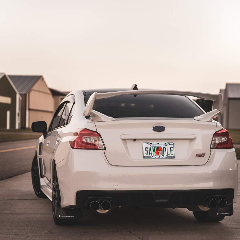 Fastasticdeals Metal ert License Plate Frame Dachshund Black Weatherproof Car Accessories Chrome 2 Holes Solid ert