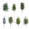 Green Artificial Pine Needle Branch Realistic Christmas Decorations  Garlands Accessories
