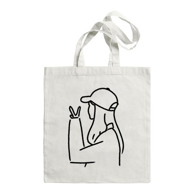 Сумка-тоут в Корейском стиле с улыбкой в ​​стиле Харадзюку, женская сумка на плечо, художественная школьная сумка, холщовая сумка в стиле аниме, большая вместительная повседневная сумка-шоппер