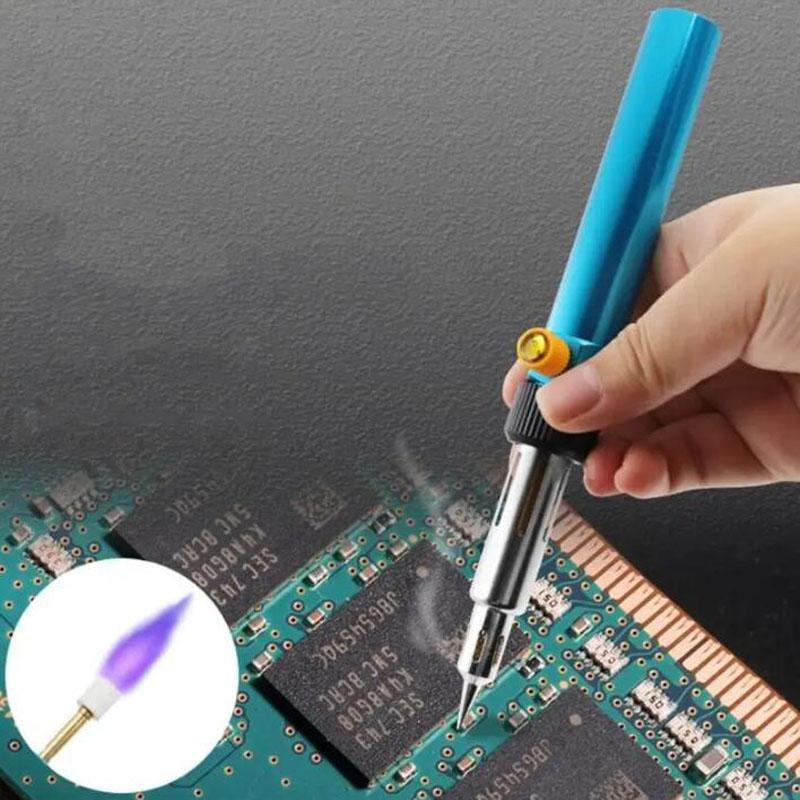 Портативная паяльная лампа Газовый паяльник Быстрый DIY Ремонт и сварка