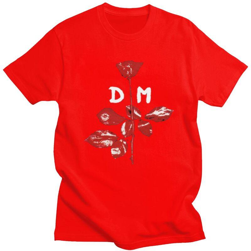 Модная кастомная футболка Depeche Cool Mode для мужчин, с короткими рукавами, хлопковая футболка с принтом, музыкальные футболки, модная футболка