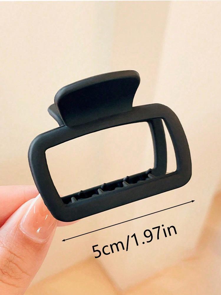 4 шт. Женская квадратная легкая заколка-краб для волос, модный элегантный аксессуар для волос, зажим для укладки волос, макияж