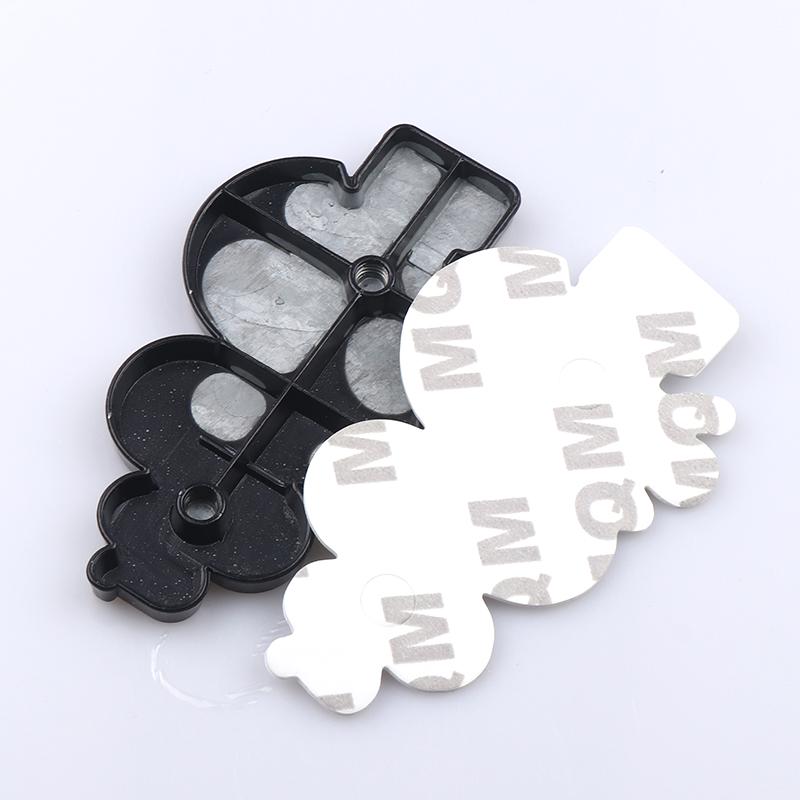 For Alfa Romeo 159 Sportwagon Giulietta Mito Clover 166 156 3D Metal Grille Badge Lucky Snake Body Badge Trunk Fender Stickerfgh2