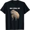 Ok I Pull Up Capybara Unisex T-shirt