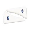 2Pcs Car Door Corner Silicone Protective Anti-Collision Cover For Subaru Impreza Legacy WRX STI BRZ XV WRC Forester Crosstrek