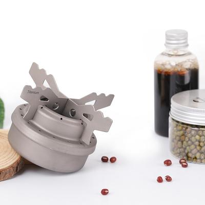 Подставка для кастрюли на плите, титановый кронштейн для приготовления спирта