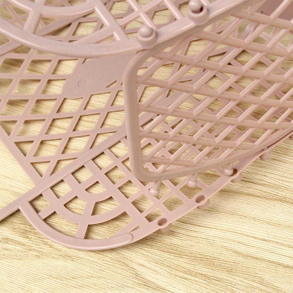 Portable Summer Handbag Home Organizer Washing Storage Basket Women Bath Basket Laundry Basket