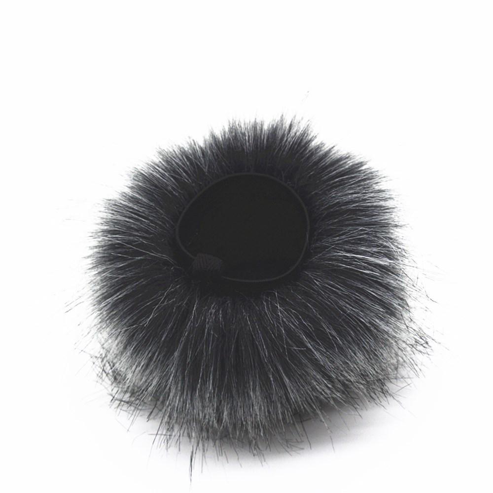 Ветрозащитный чехол для микрофона ZOOM H1 из меха и губки для записи интервью