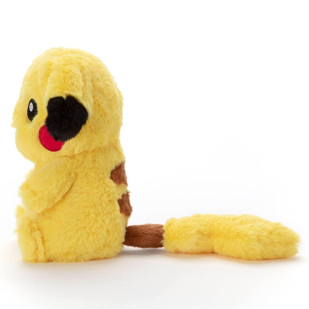 Takara Tomy Arts Pyokorin Pikachu Plush 25cm Wide (TAKARATOMY A.R.T.S) Pokémon Toy, Approx.