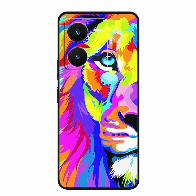 Чехол для Vivo IQOO Z8 Роскошный Мягкий ТПУ Силиконовый Чехлы для Телефона для Vivo IQOO Z8X 5G V2314A V2312A Защитная Обложка Мультяшный Новый Funda