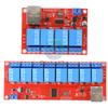 Сетевой Ethernet-релейный модуль DC 5V/12V/24V 4/8 каналов TCPIP, переключатель, управление по LAN, умное устройство, дистанционное управление
