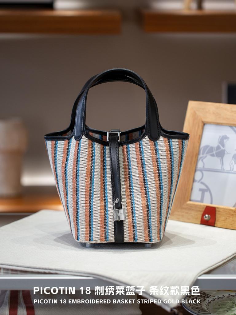 Picotin18 Сумка-тоут из коровьей кожи с ручной прошивкой, универсальная, подходит ко всему, женская сумка