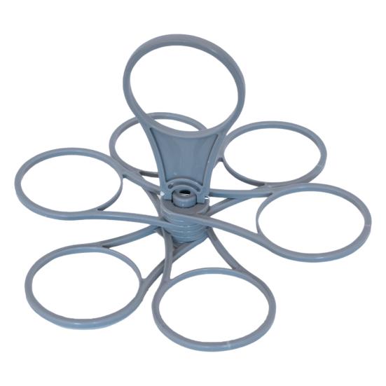 6-Cup Foldable Coffee Carriers Portable Drink Holder Tray with Handle Universal Cup Holder for Parties Camping Beverages