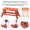 Play house toy toolbox suit baby screwdriver electric drill electric saw maintenance simulation tool children's toys("Storage box" tool set of 39)