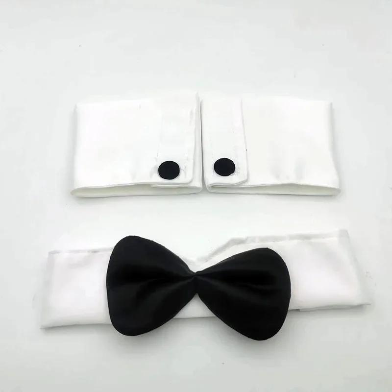 Черные ушки кролика ободок для пасхального кролика косплей костюм на Хэллоуин реквизит кролика Playboy набор ободков для вечеринок