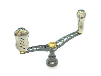 LIVRE Reel Wing 100 Fino Knob для Shimano S2 (Металлический P+Золотой G)