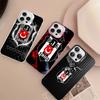 Модный Чехол для Телефона B-besiktas B-BJK Для IPhone 16 15 14 13 12 11 Pro Max X XR XSMAX 8 7 Plus Матовый Ударопрочный Задний Чехол