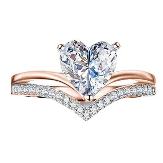 Кольцо на руку, изысканное мастерство, широкое применение, кольцо на палец в форме сердца, свадебные аксессуары