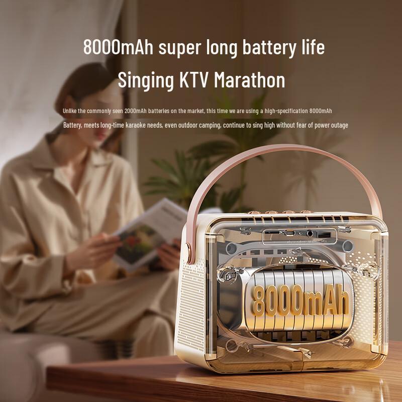 KTV Караоке Микрофон Динамик Soaiy GC520Pro