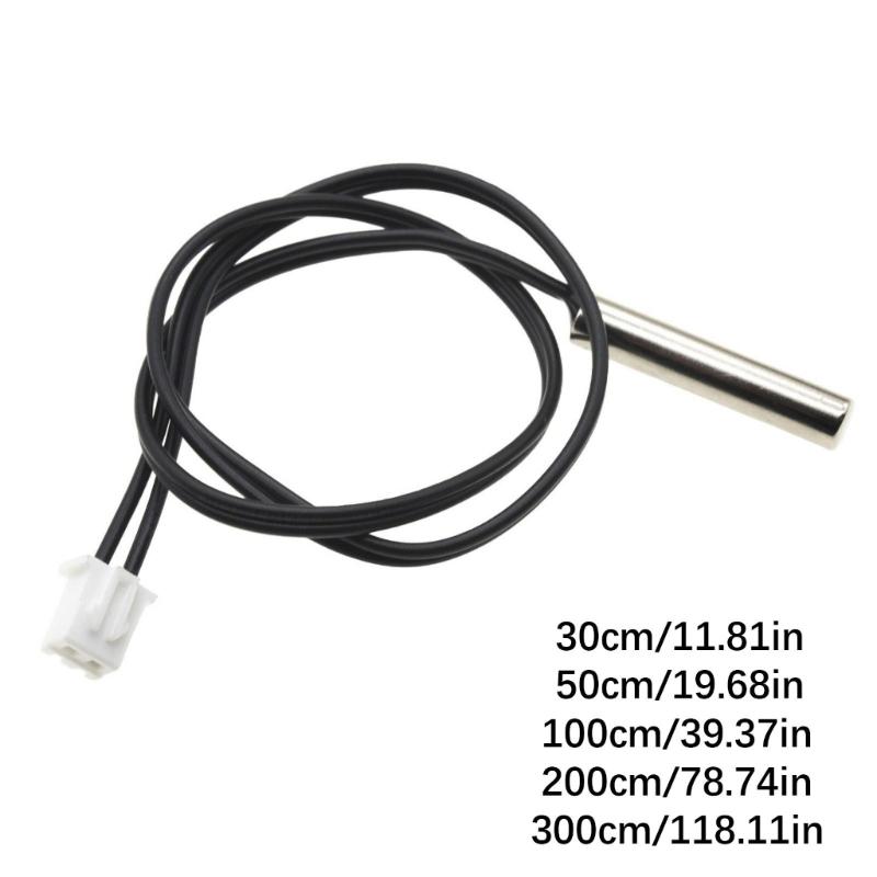 Temperature Sensors Probe With ±1% Accuracy For Industrial Applications -40°C To 300°C 10K Thermistor Probe Industrial