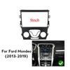 Car Frame Fascia Adapter Decoder Android Radio Dash Fitting Panel Kit For Ford Mondeo Fusion 2013-2018