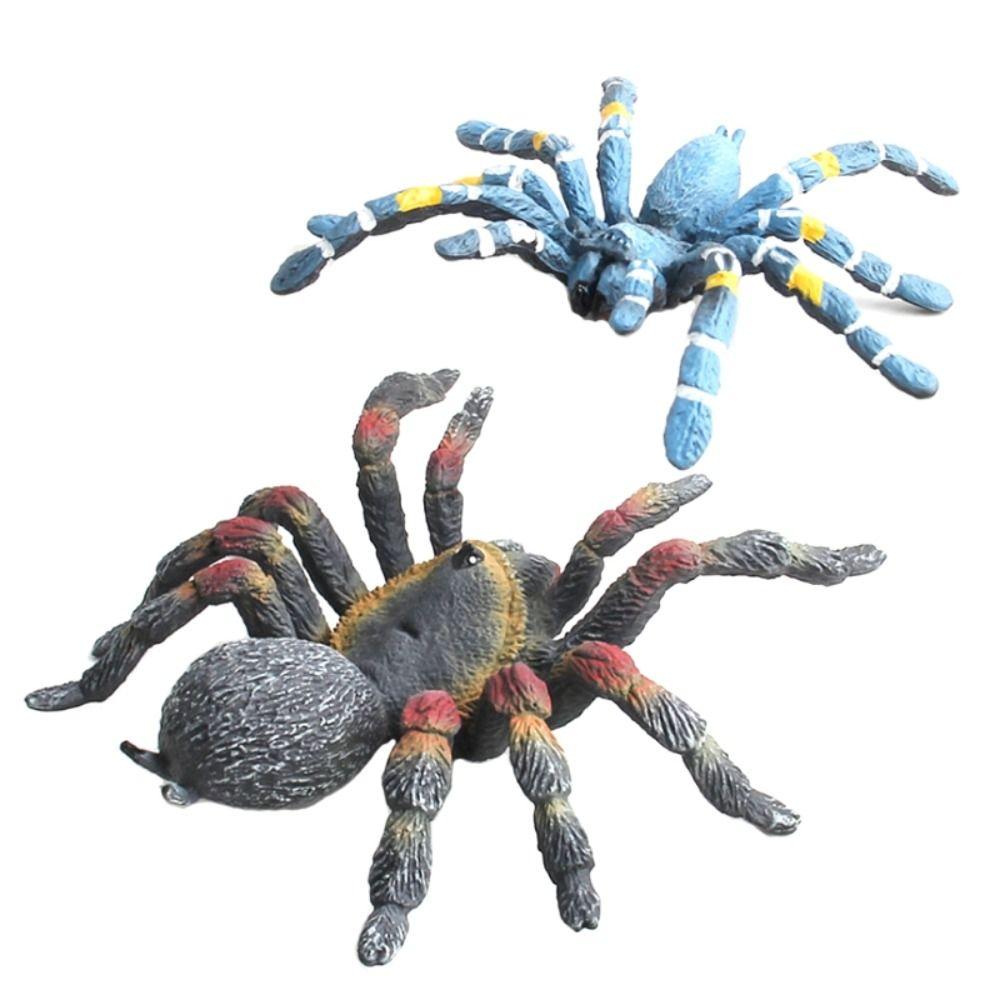 Tricky Toy Spider Model Toy Halloween Scary Prop Simulation Spider Figurines Spider Action Figures