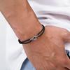 Минималистичный браслет на шнурке для мужчин Ретро Викинг Браслет Высококачественная Тонкая Веревочная Цепочка Шарм Браслет Heren Armbanden Хип-хоп Joias