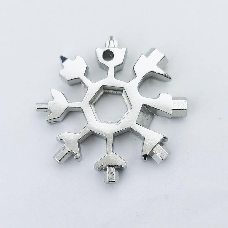 Многофункциональный инструмент «Снежинка» 18-в-1: Портативный шестигранный/восьмигранный ключ и отвертка