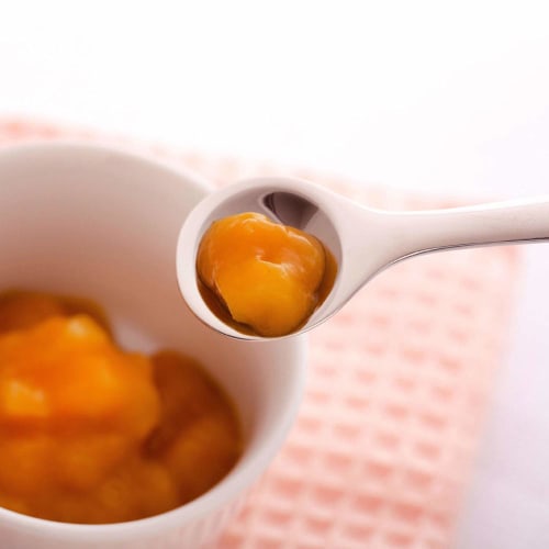 Nonoji Baby Food Spoon, for Feeding, From Weaning Period Onwards, Made In Japan, Dishwasher Safe, Stainless Steel, CUT-15
