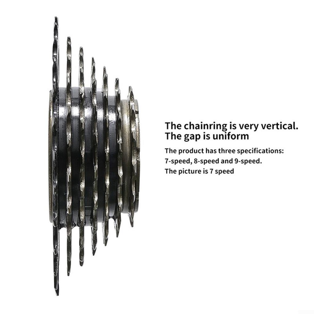Тип Велосипедная звездочка 7-скоростная для горных велосипедов Позиционирующий маховик