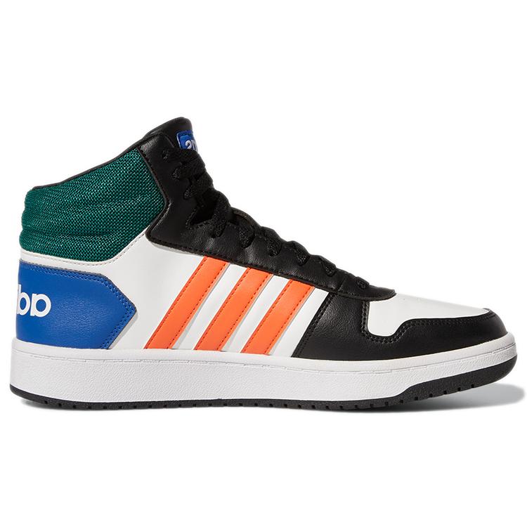 Adidas Hoops 2.0 Mid Basketball Shoes 'White Multi Color' GY5891
