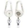 Card Holder Outdoor Telescopic Carabiner Keychain Badge Holder Badge Reel Clip Easy Pull Buckle