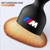 Car Badge Dust Brush Interior Detail Gap Air Vent Cleaning Soft Brush For BMW M Power Performance F10 F31 E36 E39 E87 E90 X3 X5