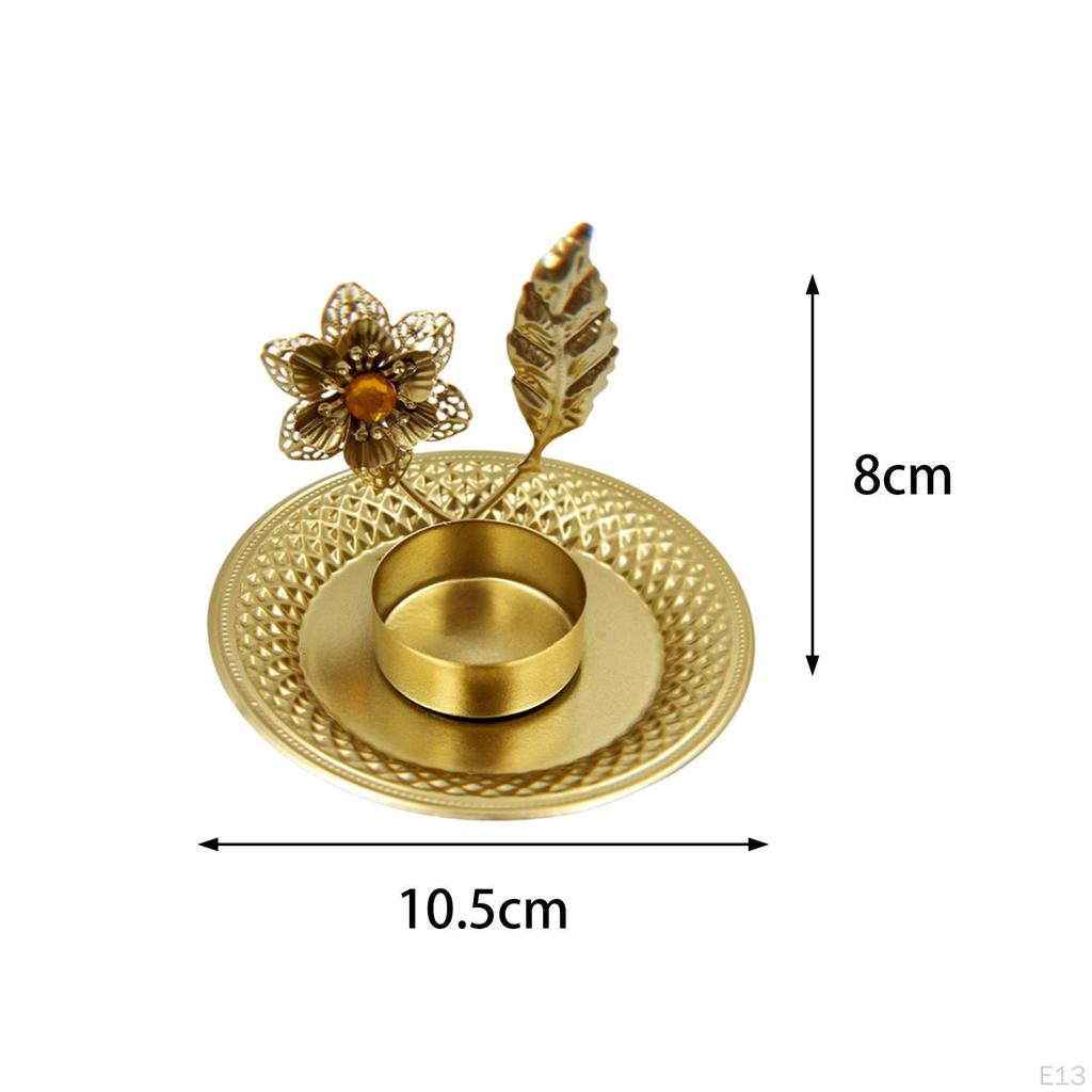 Подсвечник металлический подсвечник подарки стенд стол центральный орнамент для столовой