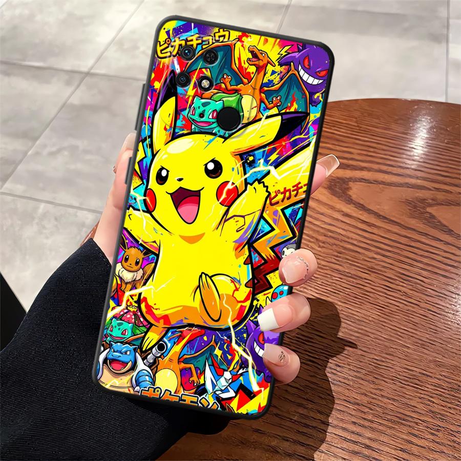 Чехол для телефона Xiaomi Redmi A3 14C 9 A5 K40 K80 Pro 12C 10 A4 A1 A2 Plus 13C с рисунком из аниме Покемон