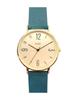 Watch FLAT Simple Belt BL Ladies Blue [Follow] H02118S-1