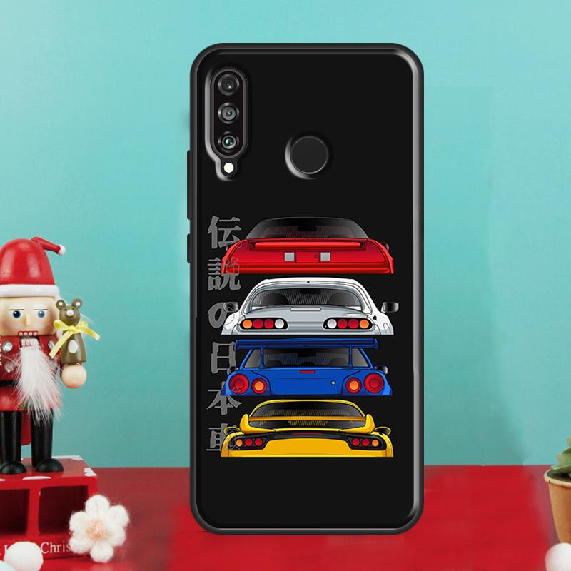 Япония JDM Спортивный Автомобиль Комикс Для Huawei Nova 9 10 SE 12i 11i 8i 12s Y90 Y60 Y70 Y72 Y61 Y91 P20 P40 P30 Lite P60 Pro Чехол
