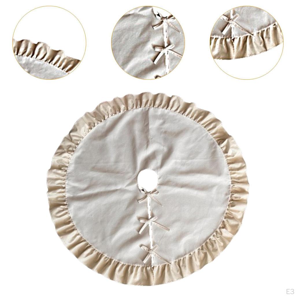 Рождественские украшения для юбки, ковер для домашних праздников